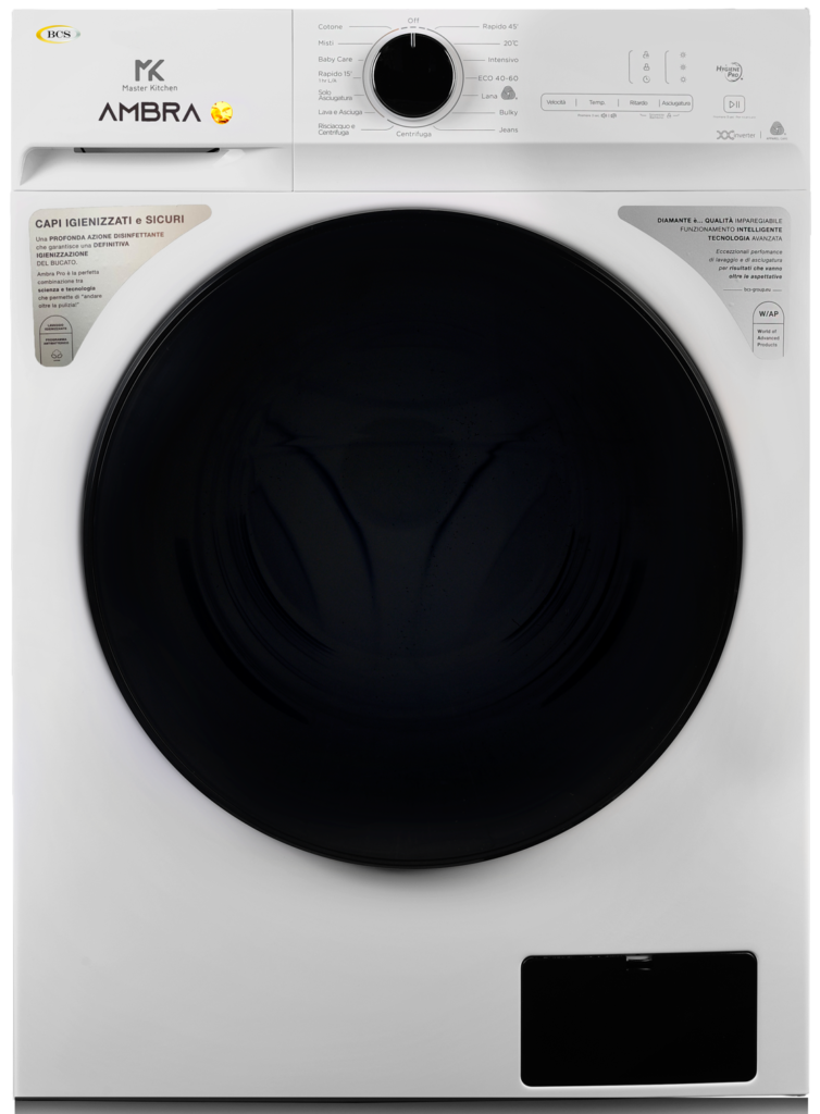 Lavatrice A+++ Hygiene Pro+ Ambra