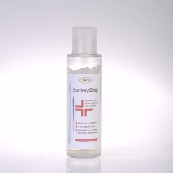 Gel igienizzante mani Bactery Stop gel 100ml